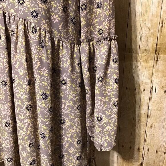 EST 1946 Floral Lined Peasant Dress L - Picture 3 of 10